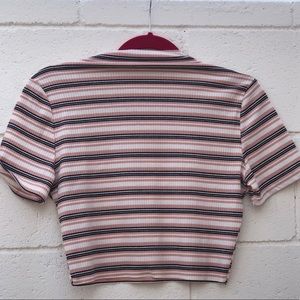 Turtle Neck Crop Top
